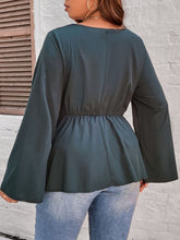 Ash Peplum Casual Top